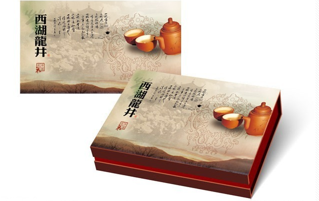 西湖龍井茶葉包裝案例！