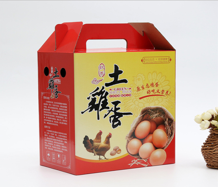 土雞蛋禮盒包裝定制！