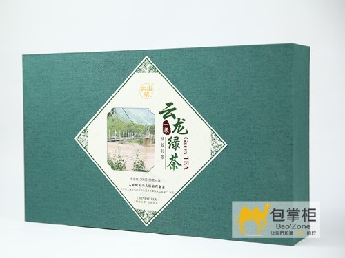 飲自然之靈氣，品閑云之幽悠！云龍大栗樹大山頭茶廠云龍綠茶禮盒定做